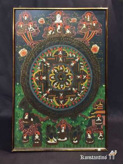770-C    62x42    Tanga del Tibet s. XIX al XX