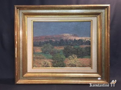 29-Pint-NA 54x45  Zarco. Oleo. Paisaje de castilla