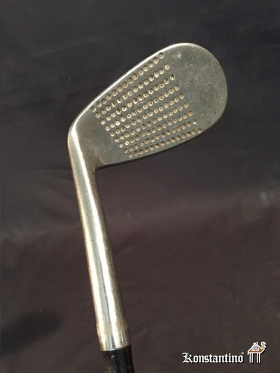 59-C  94 cm   Palo de golf Hierro-Bronce s.XIX. 