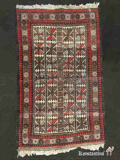 11976-Alf baluch Mashad antiguo, fin S.XIX, 95 x60