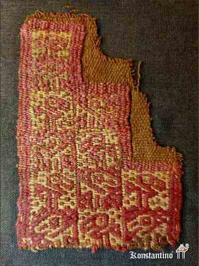 30-Text-C  Fragmento de textil preincaico 7,5x11,5 (20x12)