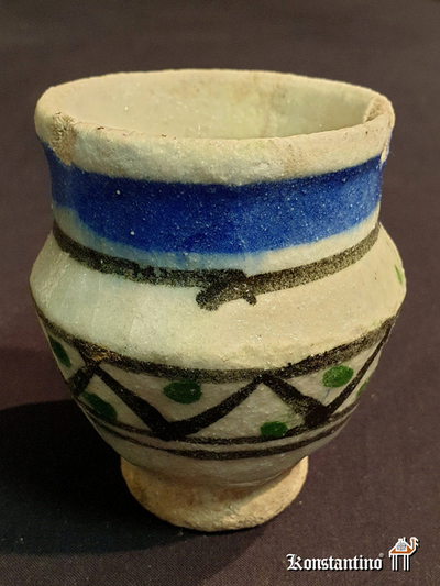 734-H Vasija Persa  8x7,5 cms