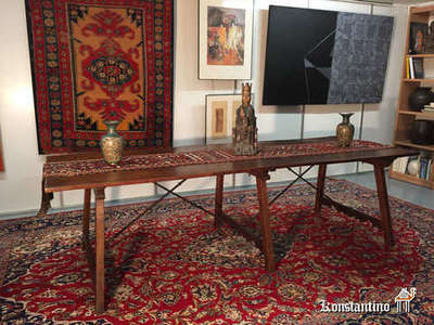 199-H-Mesa de pata de San Antonio. S. XVI España. 2,86 x 1,00 x 0,82
