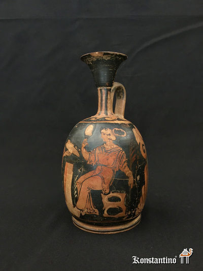 1935-C Vasija de la Magna Grecia, 532 A.C Leykito. 23, 5 cms.