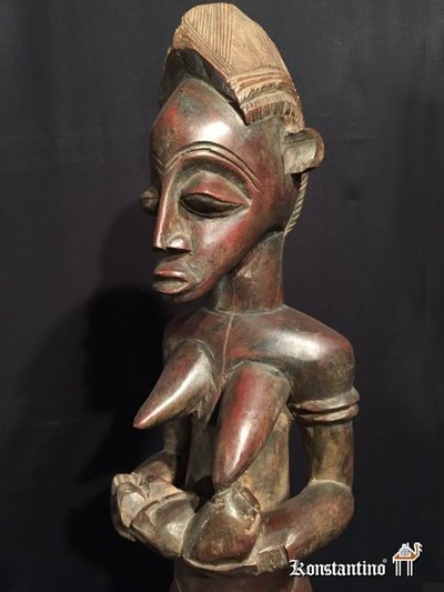60-Afri  Maternidad en madera  63x16 cms