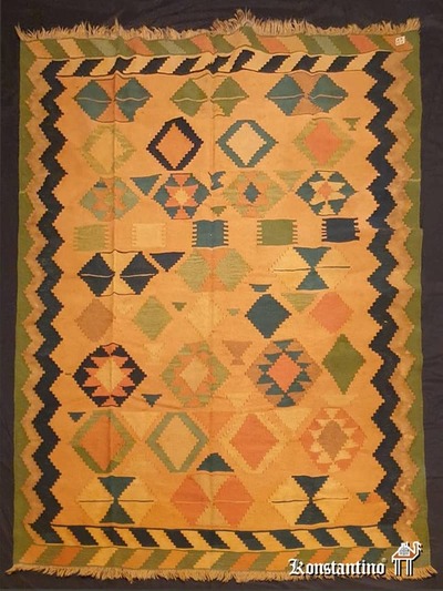 18458-Alf Kilim Shiraz semiantiguo   285x190