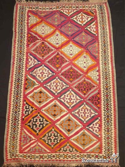 19343-Alf  Kilim Kashgay de principios del s.XX  310x172