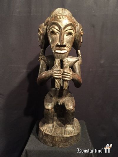 925-Afri  Figura en madera africana 51x19