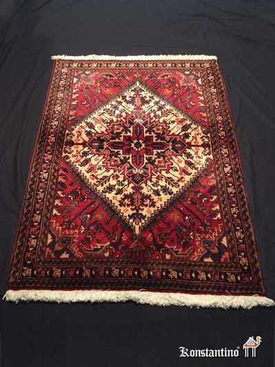 19967-Alf  Alfombra semiantigua del norte de Persia 147x112