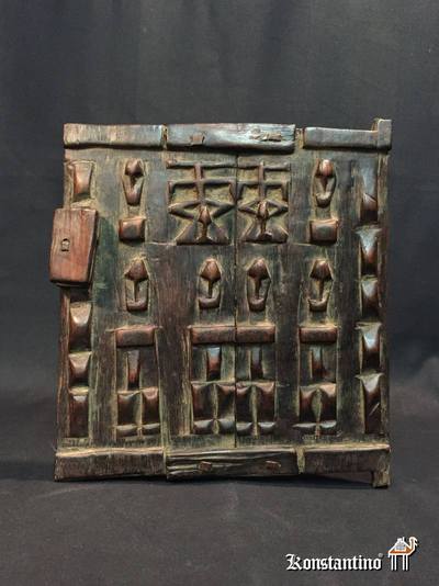 1577-Afri  Puerta de granero africana  25x23