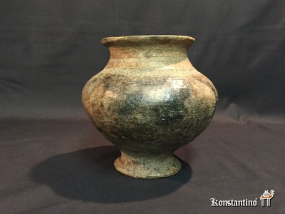1406-C  Vasija Guaco en terracota  21 cms